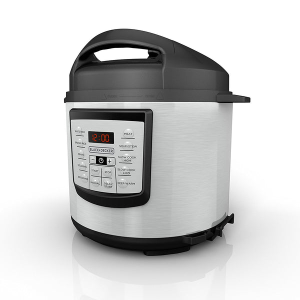 Olla de cocción 11 en 1 BLACK+DECKER de 6 cuartos,