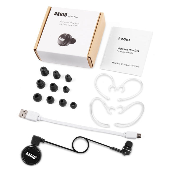 Bluetooth earbud headset with mic