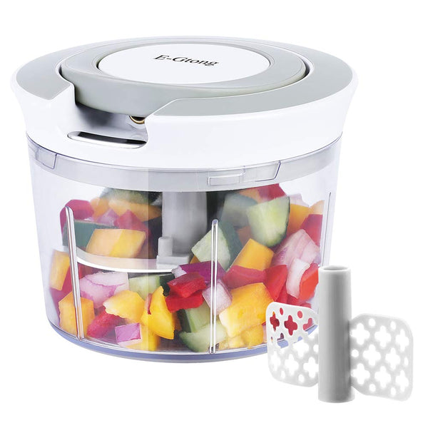 3-Cup Powerful Manual Food Chopper