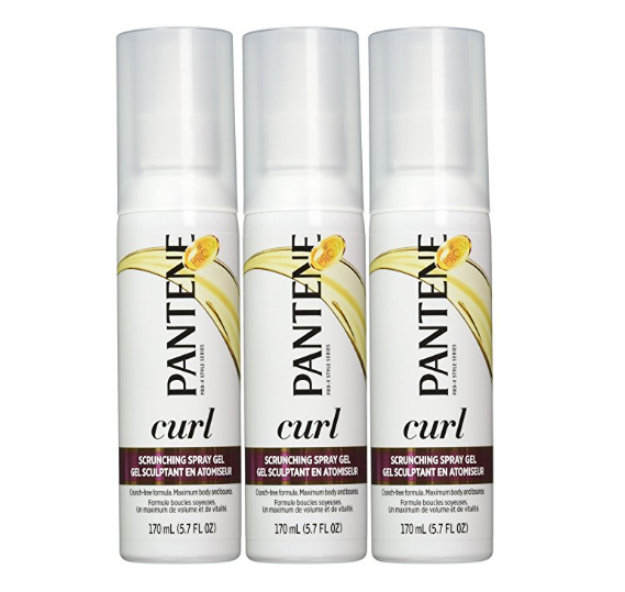 Pack of 3 Pantene Pro-V Curl Scrunching Spray Gel