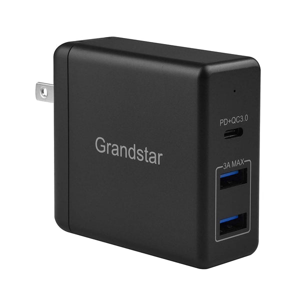 Cargador de pared USB de 3 puertos