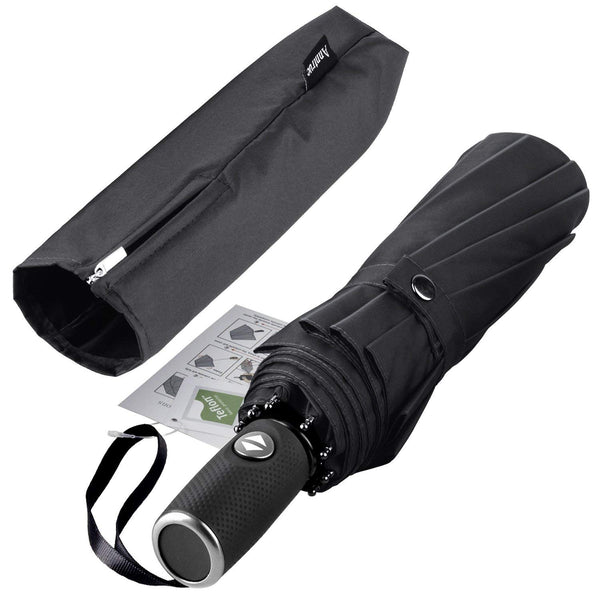 Auto open and close travel umbrella