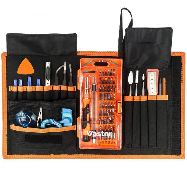 Repair Tool Kit w/ Magnetic Driver Bit Set +78 Screwdriver Set