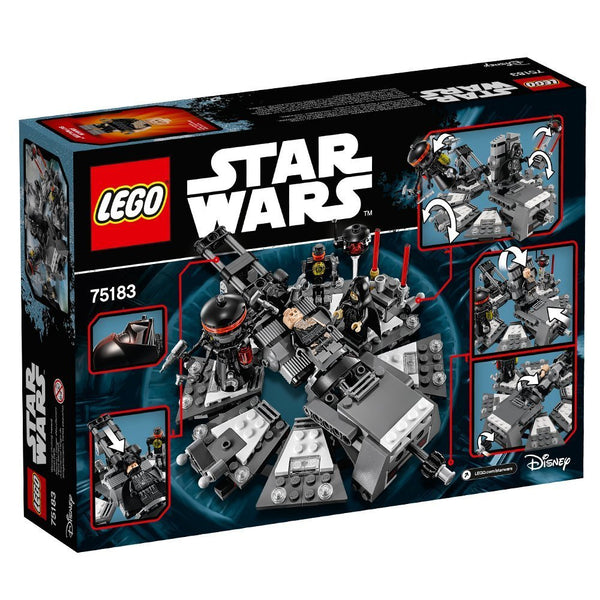 Kit de construcción de transformación de LEGO Star Wars Darth Vader