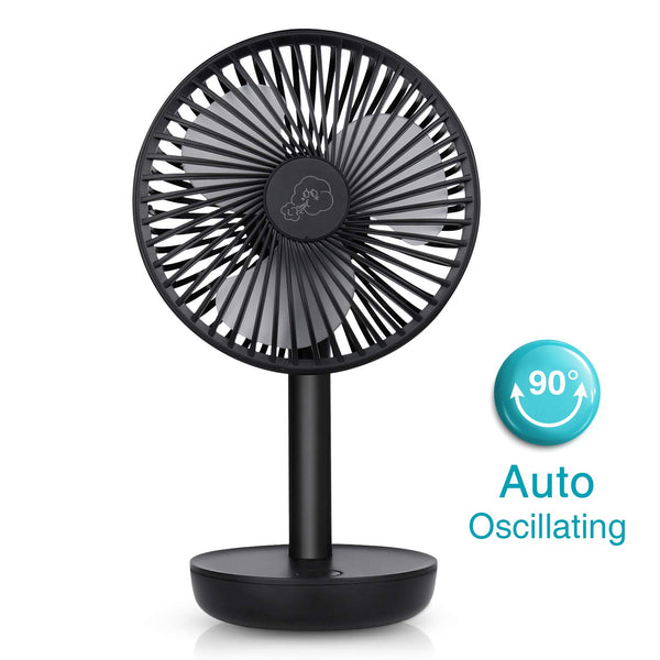 Ventilador de mesa oscilante de 7"