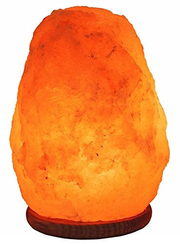 Lámpara de sal natural del Himalaya con regulador de intensidad.