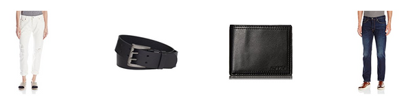 Up to 50% Levi's Jeans, belts, wallets and more