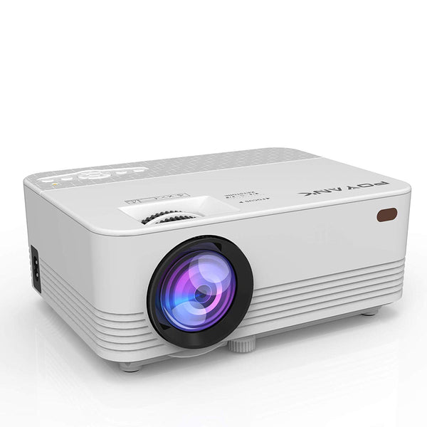 POYANK Mini proyector LED inalámbrico WiFi
