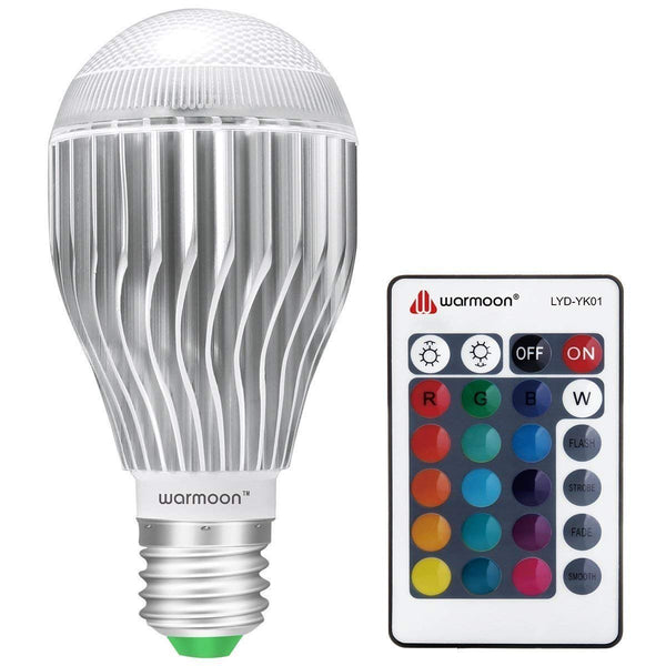 Bombilla LED regulable que cambia de color 