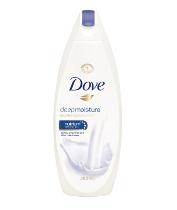 Pack of 4 Dove Body Wash, Deep Moisture