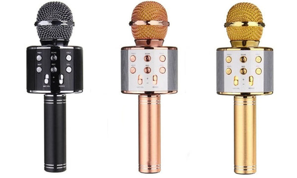 Micrófono inalámbrico Bluetooth para karaoke