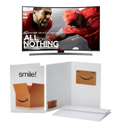 Samsung Curved 55-Inch 4K HD Smart LED TV with $100 Amazon Gift Card