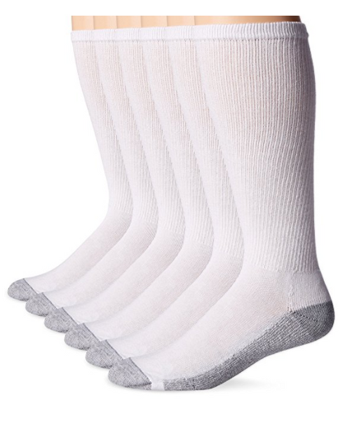 Pack of 6 Hanes men's socks