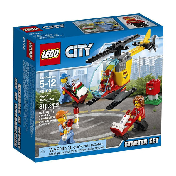 Set inicial del aeropuerto de LEGO City