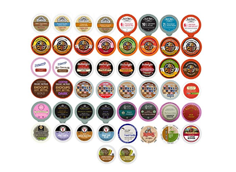 Pack of 50 Coffee, Tea, Cider, Cappuccino and Hot Chocolate Single Serve Cups
