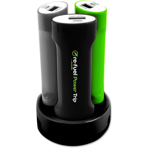 3 DigiPower 2600mAh power packs