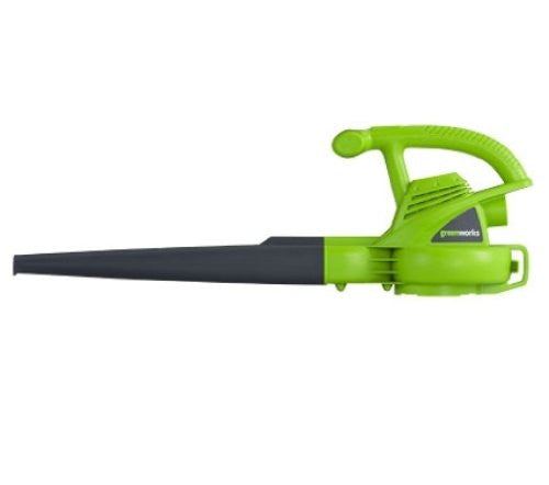Soplador eléctrico de velocidad única Greenworks de 160 MPH