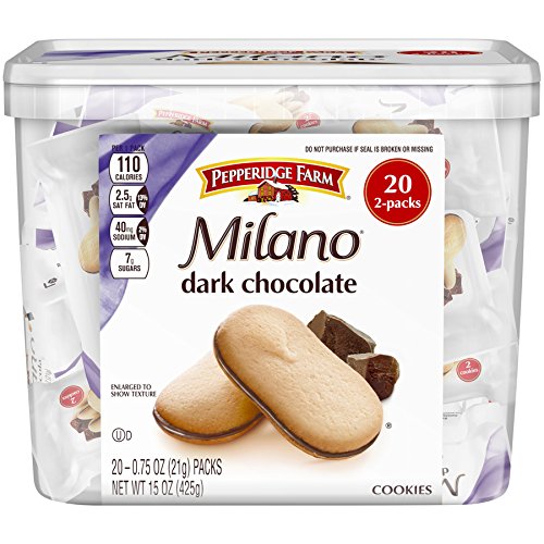 Pepperidge Farm - Tarrina para galletas Milano (2 unidades)