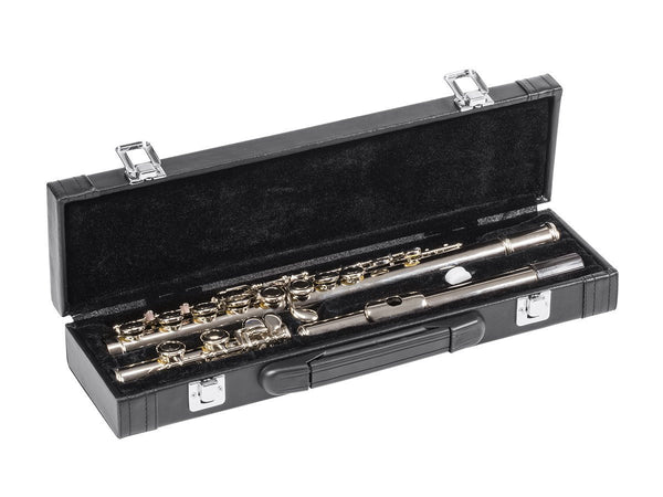 C Flute with Case, Tuning Rod and Cloth