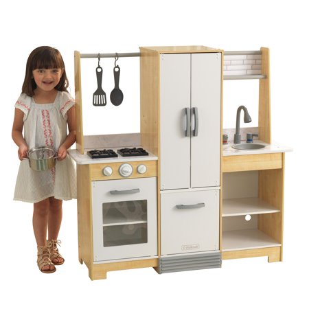 KidKraft Modern-Day Play Kitchen with EZ Kraft Assembly