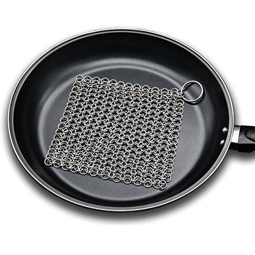 Stainless steel cast iron cleaner