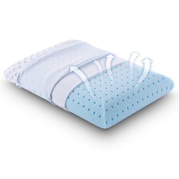 Almohada de cama de espuma viscoelástica