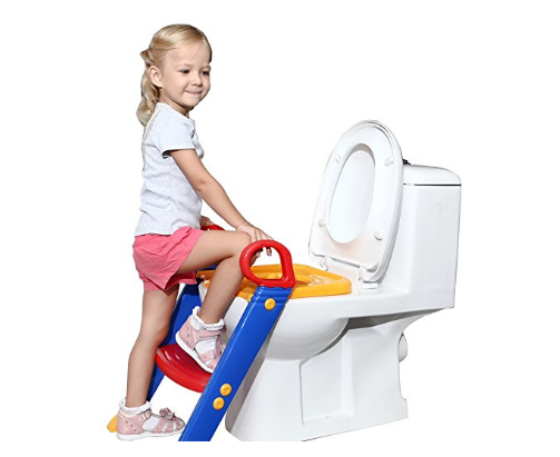 Foldable Baby Potty Seat with Ladder