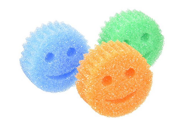 Pack of 3 Scrub Daddy Color Sponges