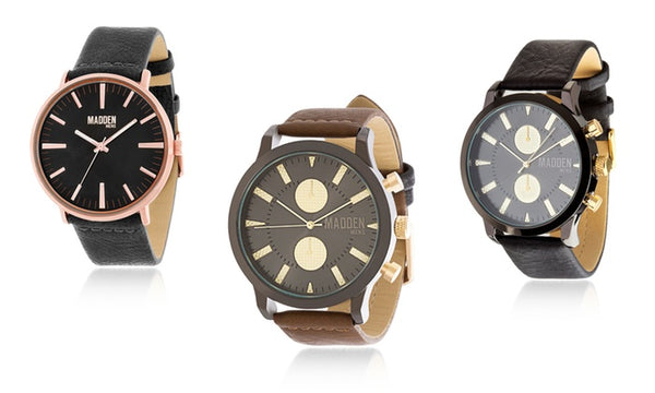 Reloj con esfera multifunción Steve Madden para hombre