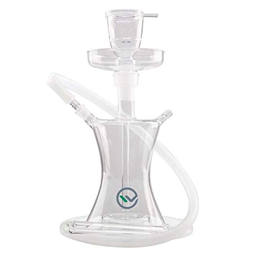 VeeBoost Glass Hookah Set with Shisha Accessories