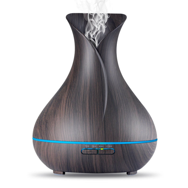400ml Ultrasonic Cool Mist Humidifier with Color LED Lights