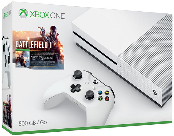 Xbox One S 500GB Console - Battlefield 1 Bundle