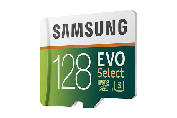 Tarjeta de memoria microSD Samsung EVO Select UHS-I U3 de 128 GB