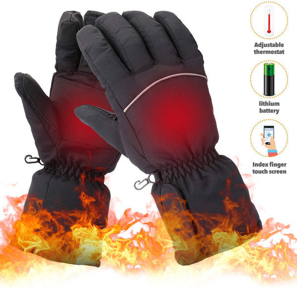 Touchscreen Electric Heated Gloves Hand Warmers