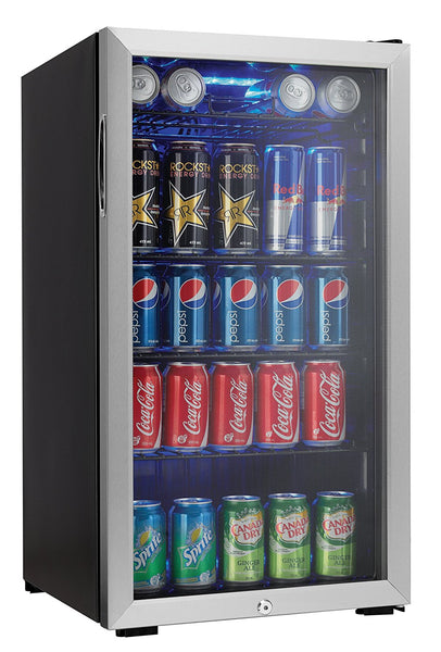 Danby 120 Can Beverage Center, Stainless Steel