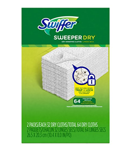 64 Swiffer Sweeper dry sweeping pad refills