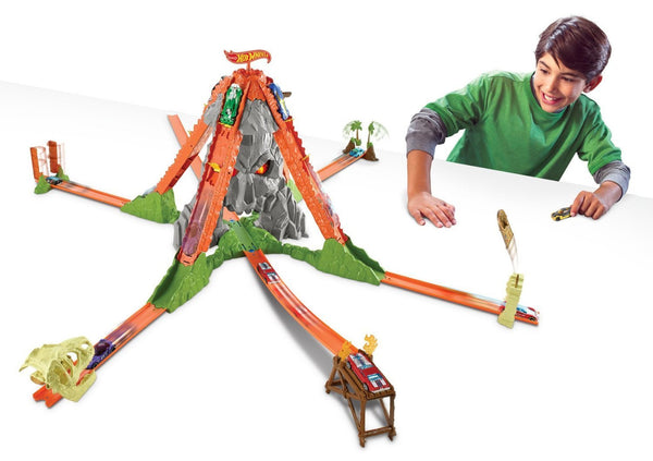Hot Wheels Builder Volcano Escape Trackset