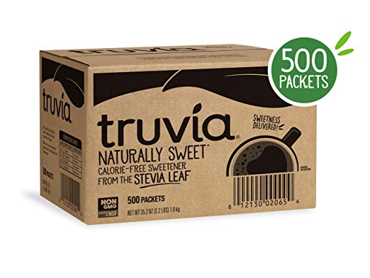 Pack Of 500 Truvia Natural Stevia Sweeteners