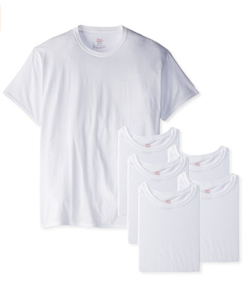 Pack of 6 Hanes T-shirts