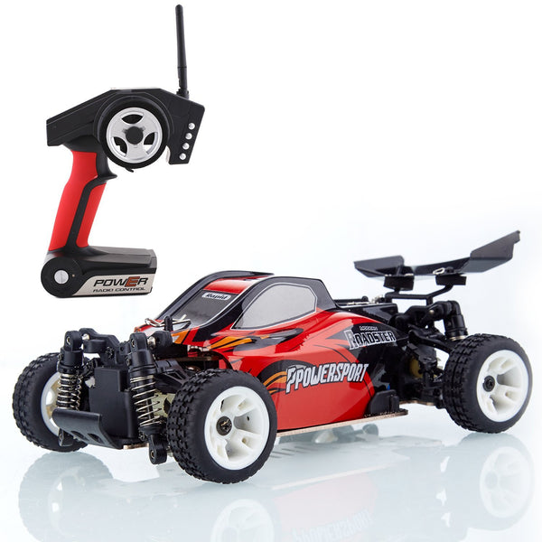 Fast remote control racing car