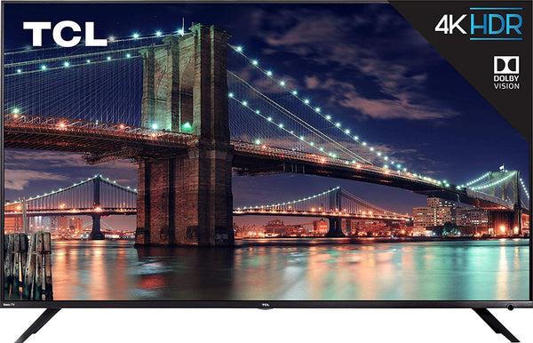 75" TCL75R617 4K Roku Smart HDTV + 15% Cash Back
