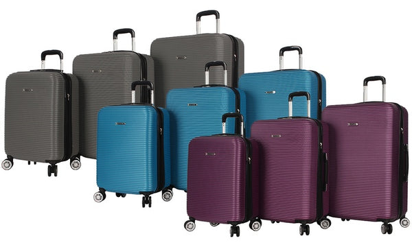 Rosetti Loren Lightweight Hardside Dual-Wheel Spinner Luggage Set (3-Piece)