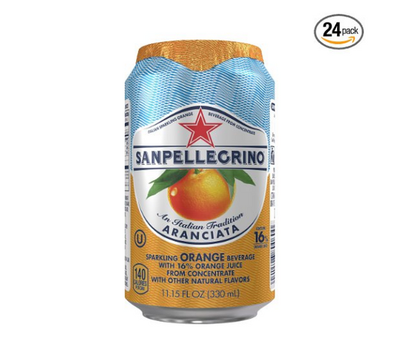 Pack of 24 San Pellegrino Sparkling Fruit Beverages