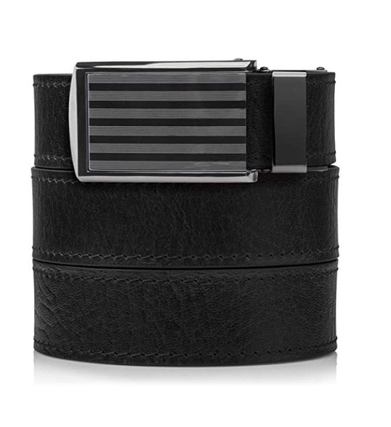 SlideBelts Men's Premium Top Grain Leather Ratchet Belt