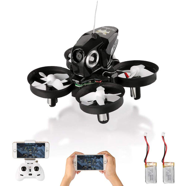Mini drone with live video and 2 batteries