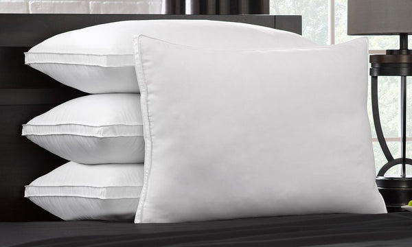 DownSupply Overstuffed Side and Back Sleeper Gel Fiber Pillows