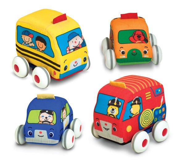 Melissa & Doug K's Kids Pull-Back Vehicle Set