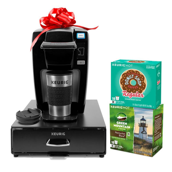 Keurig K15 Single Serve Coffee Maker with 36 K-Cup Pods