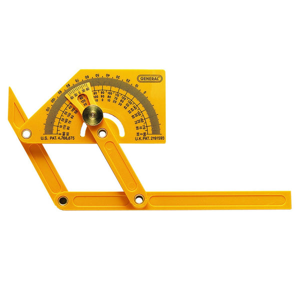 General Tools Plastic Angle Protractor