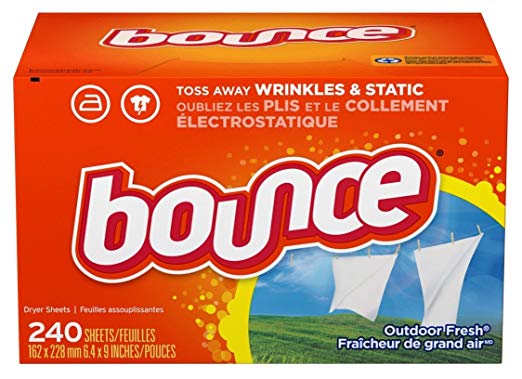 240-Count Bounce Fabric Softener/Dryer Sheets (Outdoor Fresh)